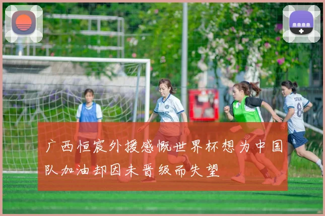 广西恒宸外援感慨世界杯想为中国队加油却因未晋级而失望